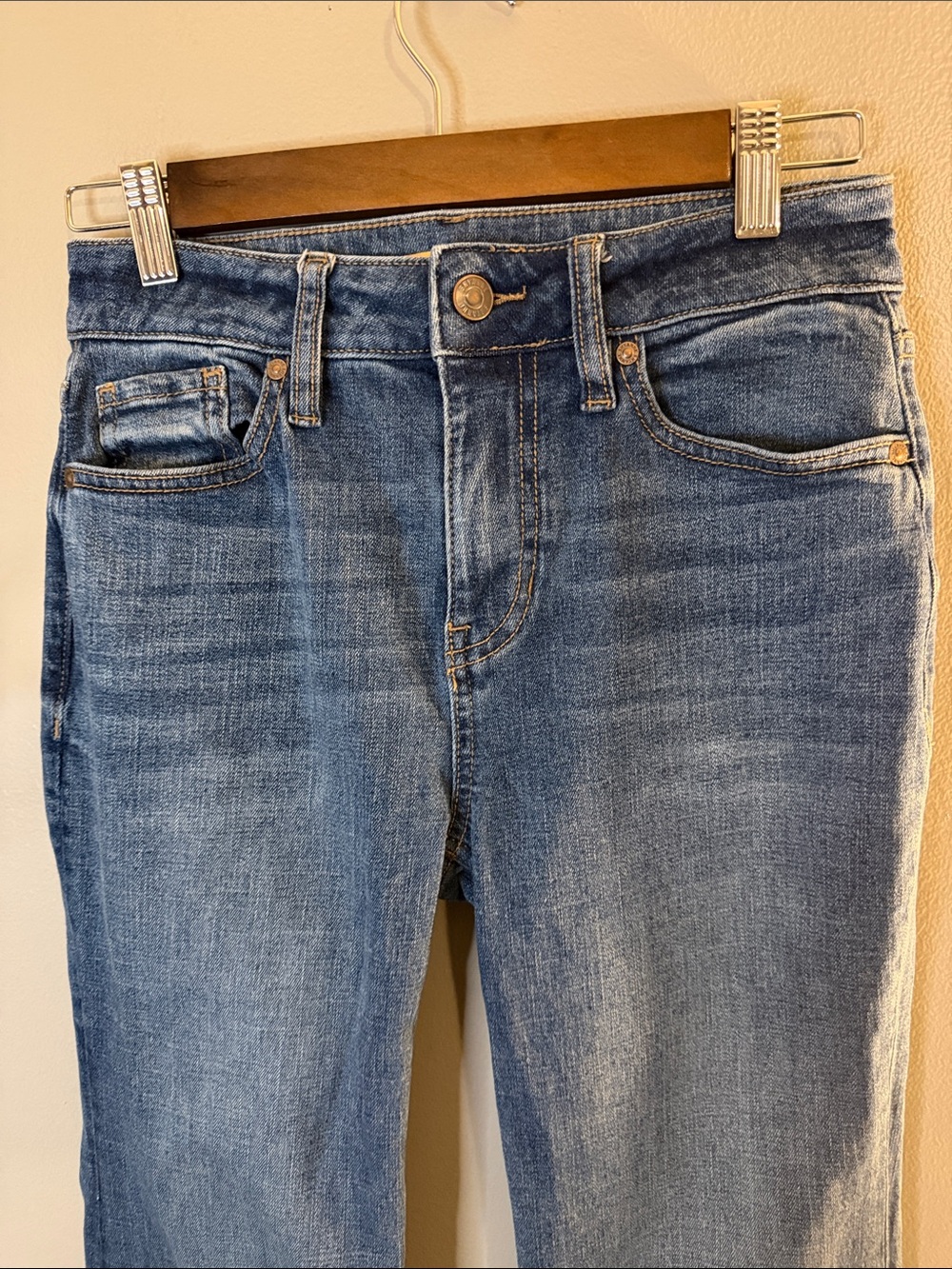 Shyanne Joni High Rise Trouser Jeans 26x32 Wide Cuff Western Boho - Picture 8 of 9